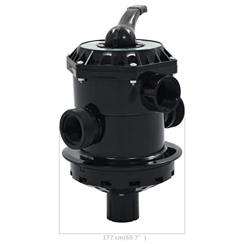 vidaXL Multiport Valve for Sand Filter ABS 1.5" 6-way, 91731. Picture 4