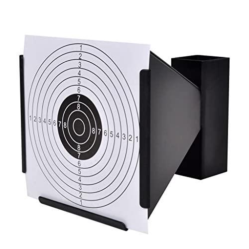 5.5" Funnel Target Holder Pellet Trap + 100 Paper Targets, 90829. Picture 4