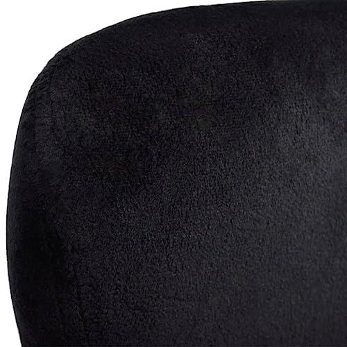 vidaXL Armchair with Egg Shape Black, 241178. Picture 5