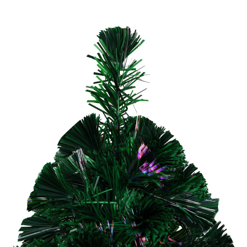 vidaXL Artificial Christmas Tree with Stand Green 47.2" Fiber Optic. Picture 4