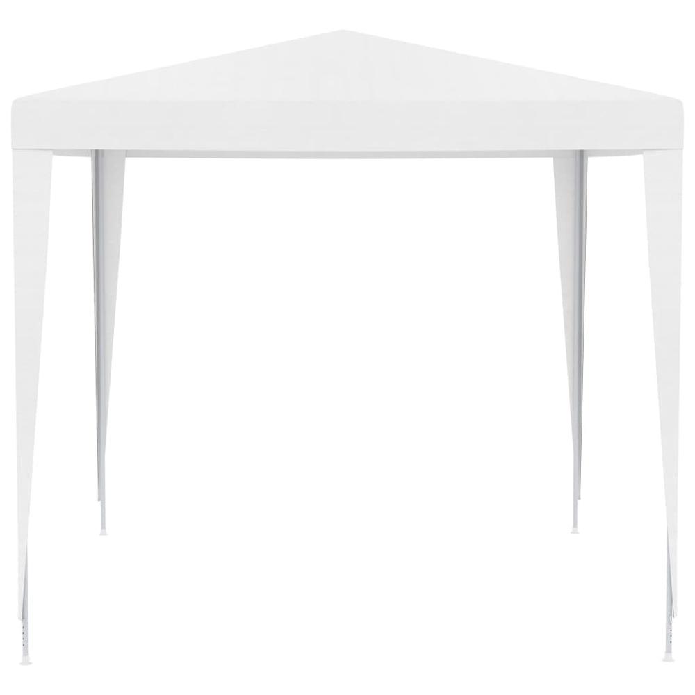 vidaXL Party Tent 8.2'x8.2' White. Picture 2