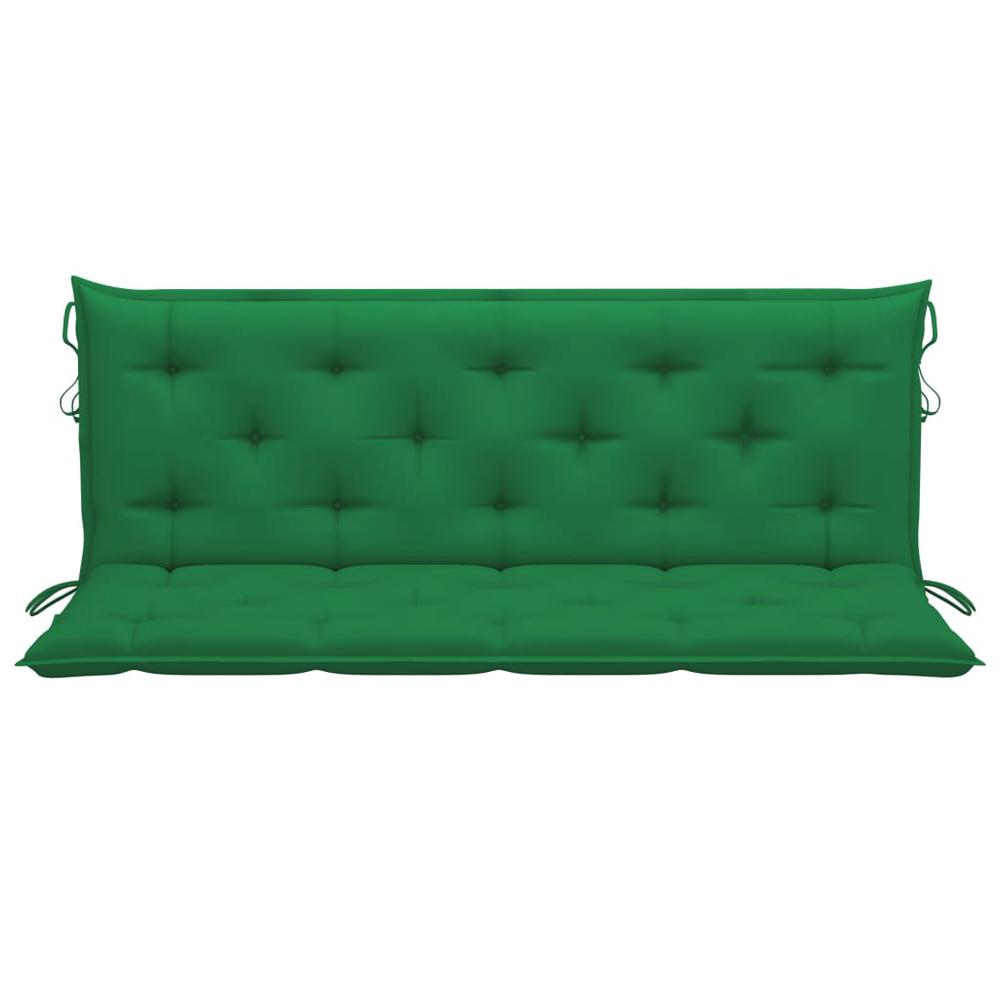 vidaXL Cushion for Swing Chair Green 59.1" Fabric. Picture 3
