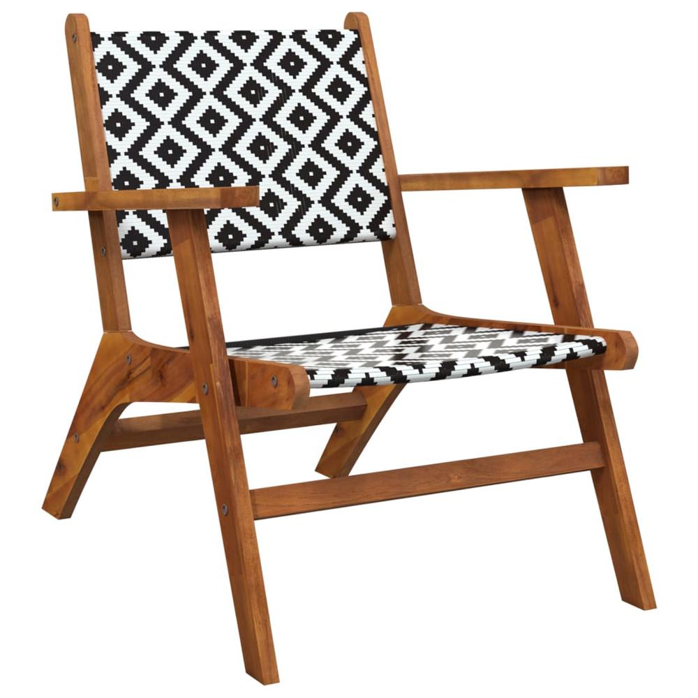 vidaXL Patio Chairs 2 pcs Solid Acacia Wood, 316250. Picture 4