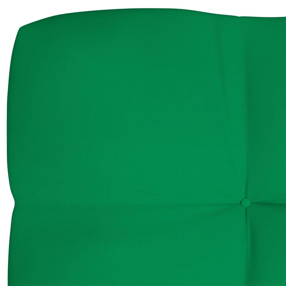 vidaXL Pallet Sofa Cushion Green 47.2"x15.7"x3.9". Picture 3