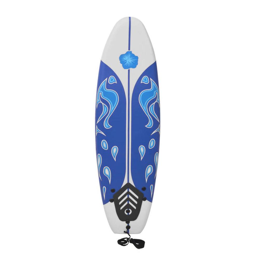vidaXL Surfboard Blue 66.9", 91257. Picture 2