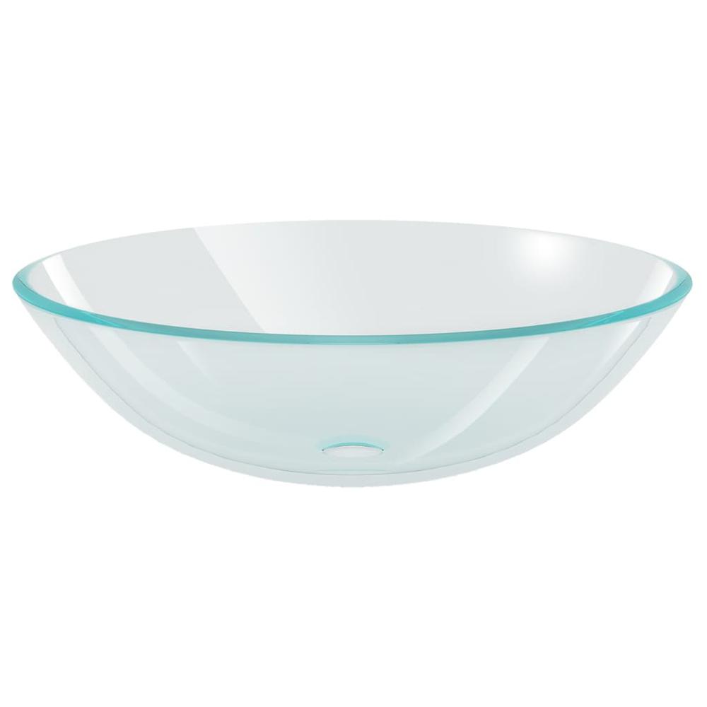 Basin Tempered Glass 16.5" Transparent. Picture 1