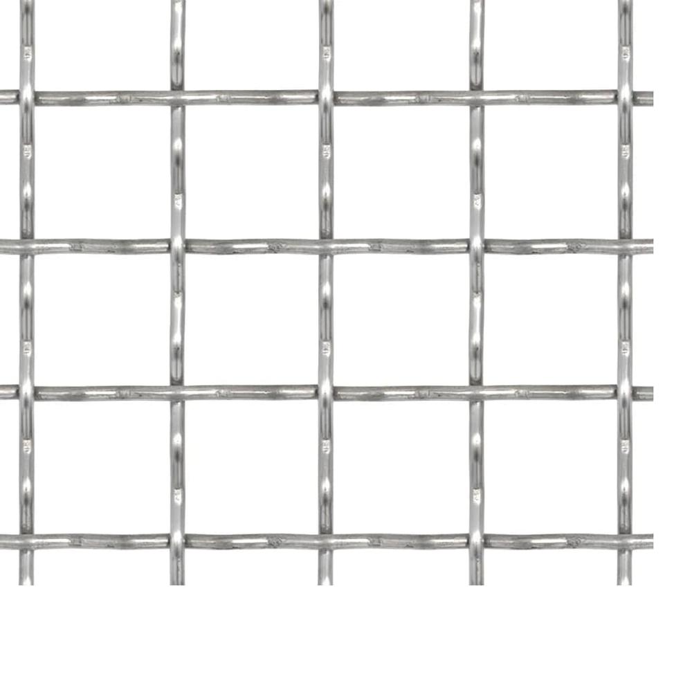 Crimped Garden Wire Fence Stainless Steel 39.4"x33.5" 0.4"x0.4"x0.1". Picture 2
