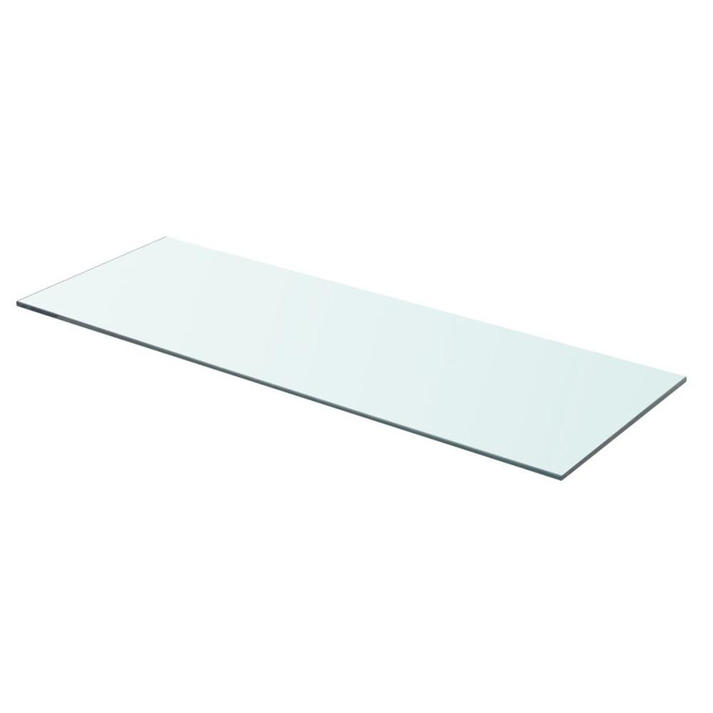 vidaXL Shelf Panel Glass Clear 27.6"x9.8", 243830. The main picture.