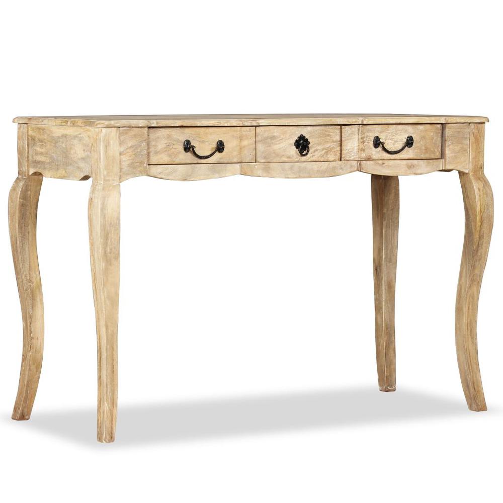 vidaXL Console Table Solid Mango Wood 47.2"x19.7"x31.5", 243987. Picture 4