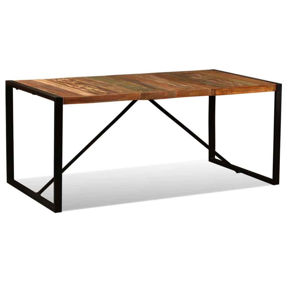 vidaXL Dining Table Solid Reclaimed Wood 70.9", 243999. Picture 1