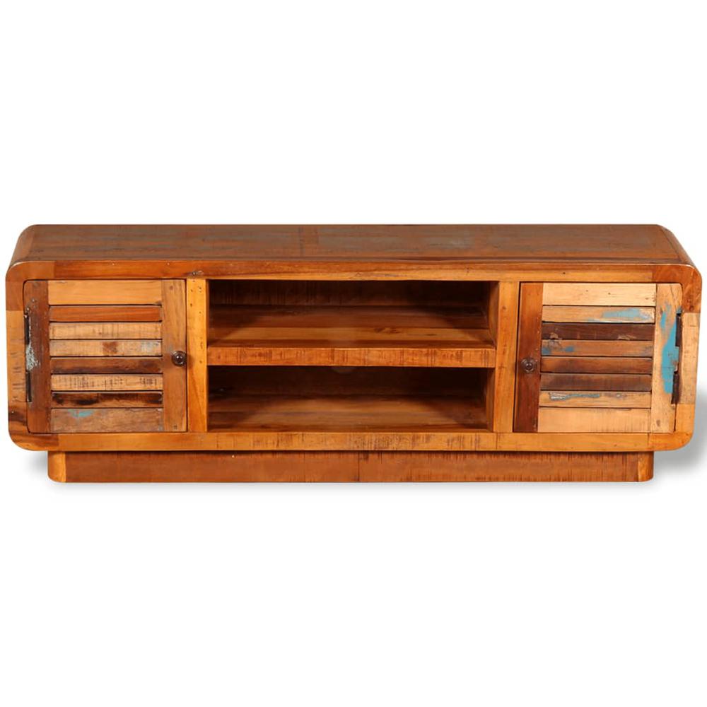 vidaXL TV Cabinet Solid Reclaimed Wood 47.2"x11.8"x15.7", 244018. Picture 7