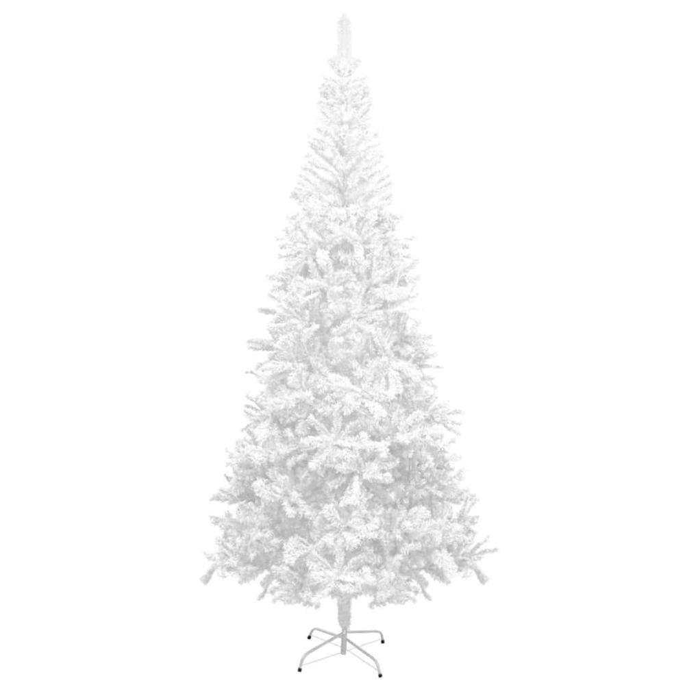 vidaXL Artificial Christmas Tree L 94.5" White, 244193. Picture 1