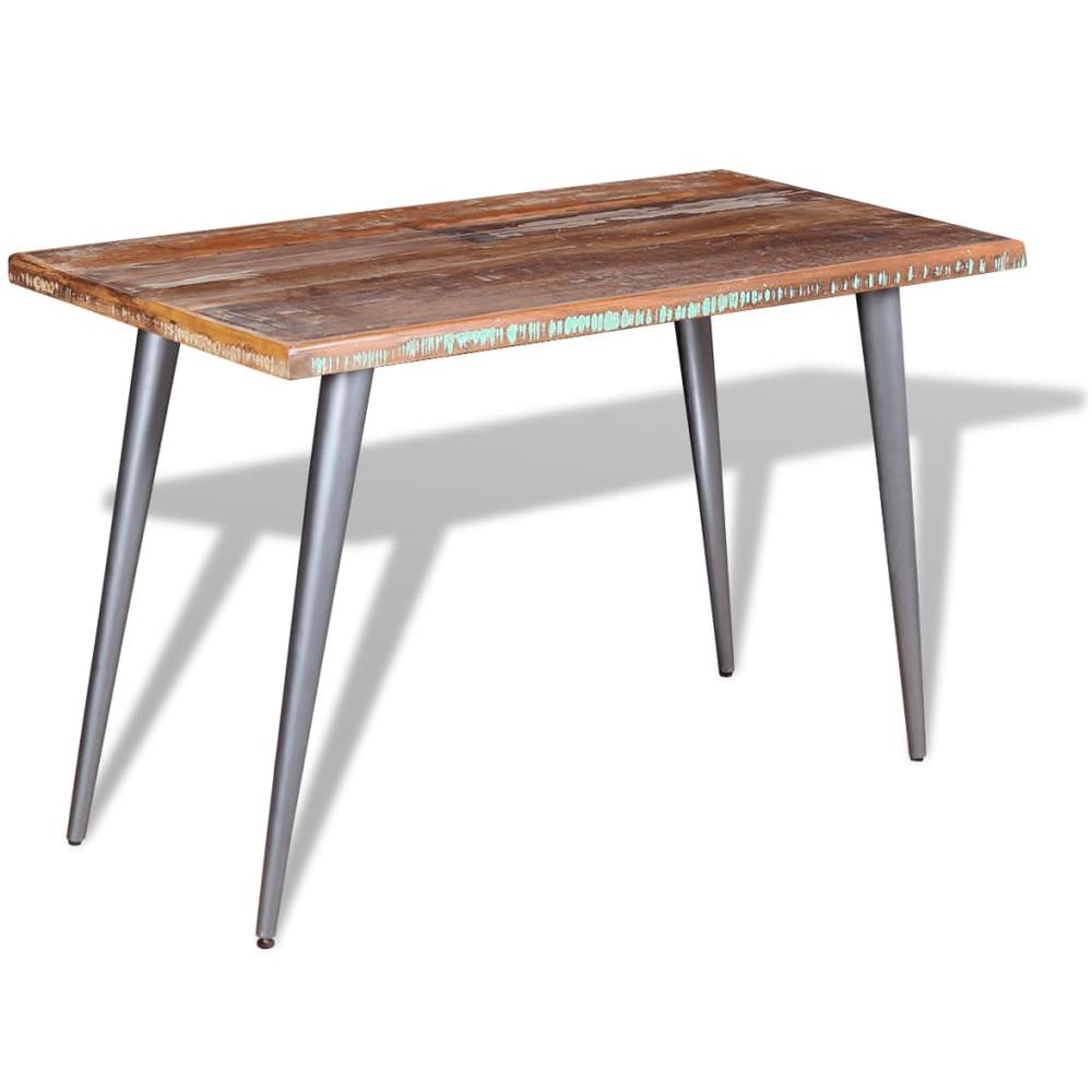 vidaXL Dining Table Solid Reclaimed Wood 47.2"x23.6"x30", 244242. Picture 5