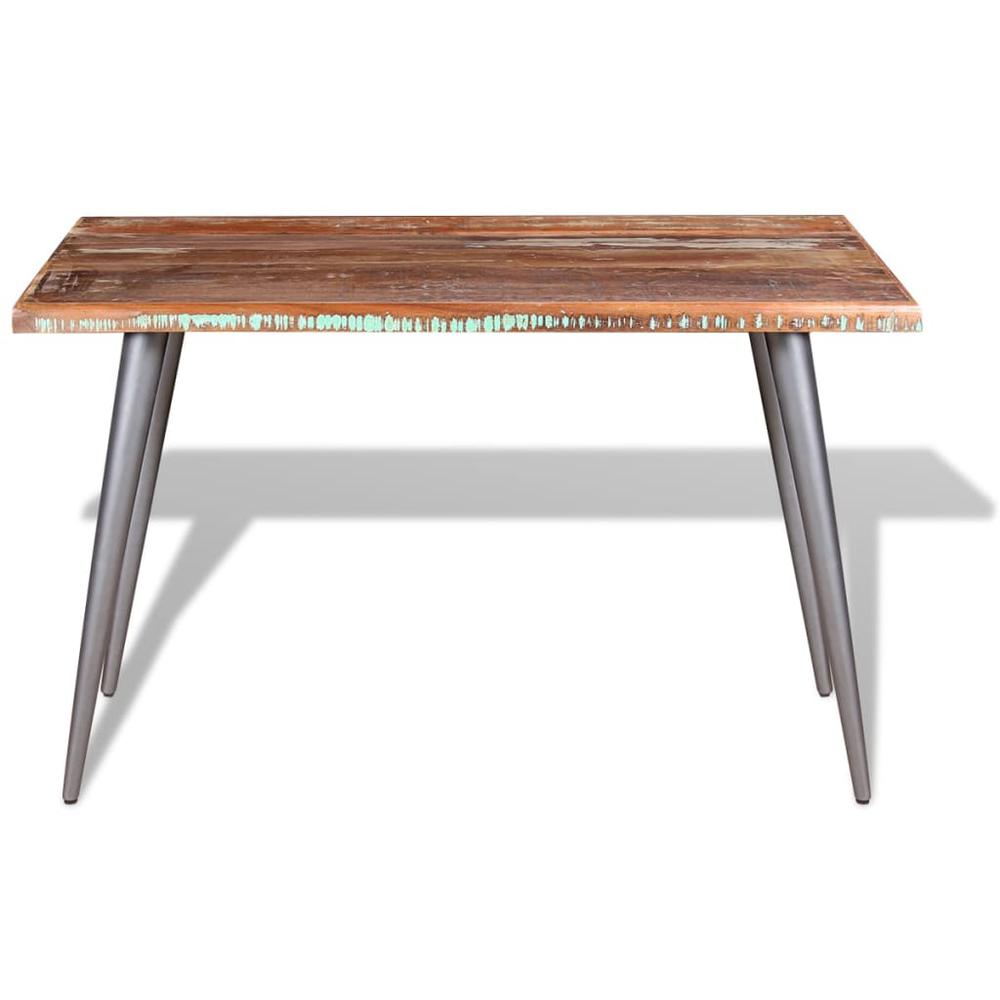 vidaXL Dining Table Solid Reclaimed Wood 47.2"x23.6"x30", 244242. Picture 6