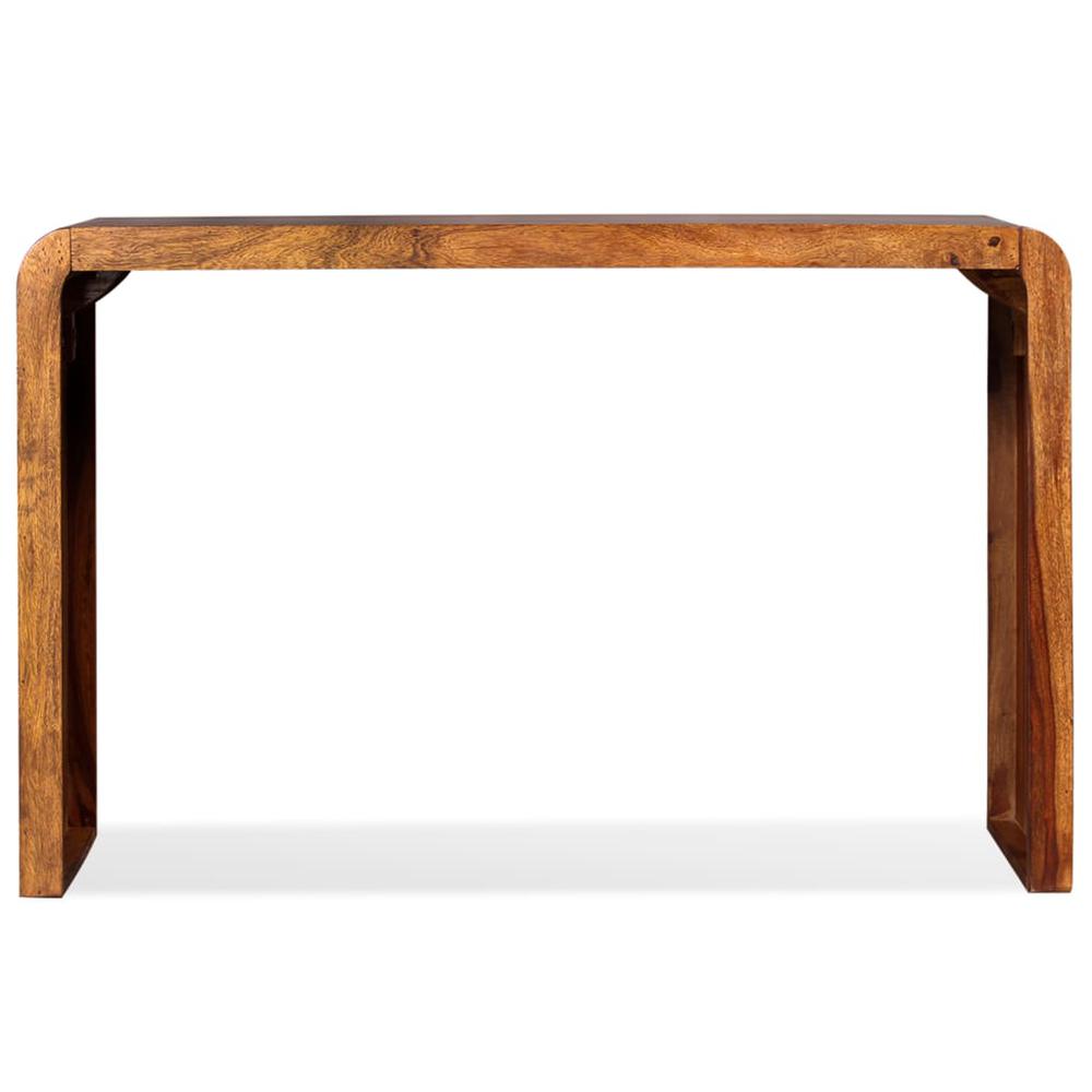 Sideboard/Desk Solid Sheesham Wood Brown. Picture 4
