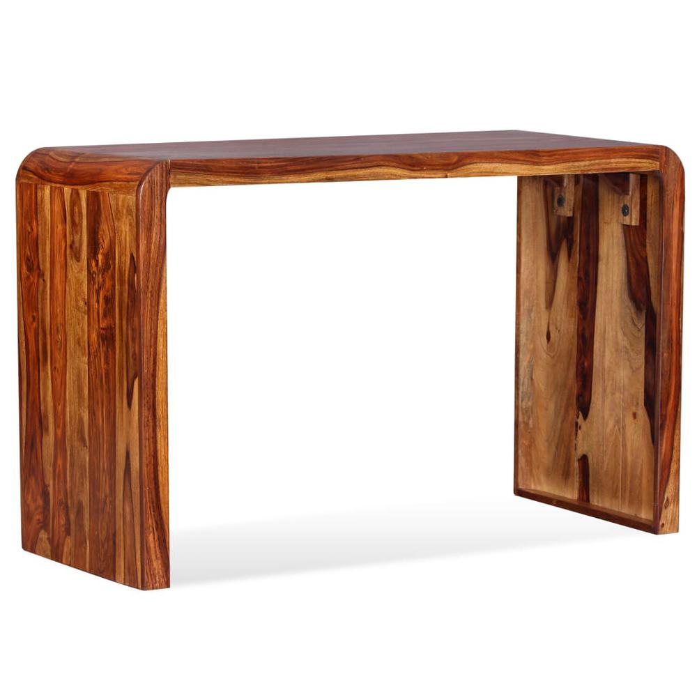 Sideboard/Desk Solid Sheesham Wood Brown. Picture 7