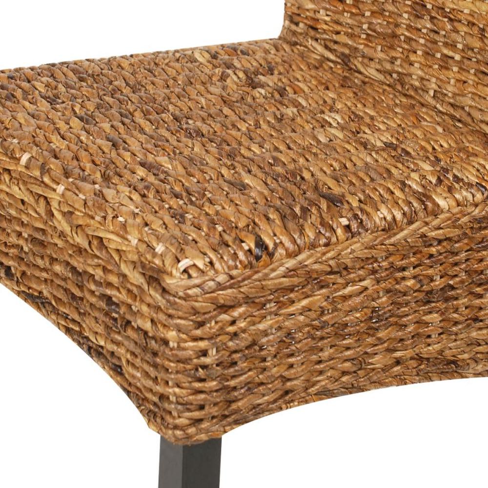 vidaXL Dining Chairs 4 pcs Abaca and Solid Mango Wood, 274200. Picture 7