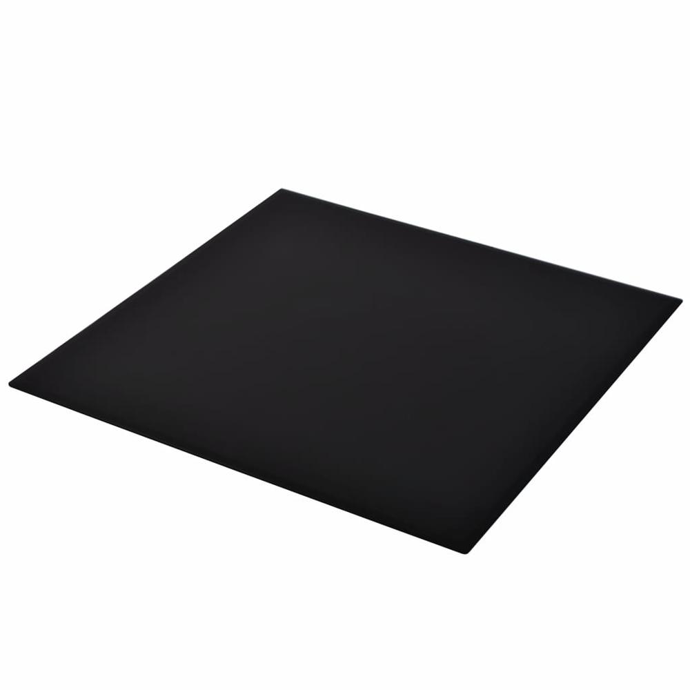 vidaXL Table Top Tempered Glass Square 27.6"x27.6", 244619. Picture 2