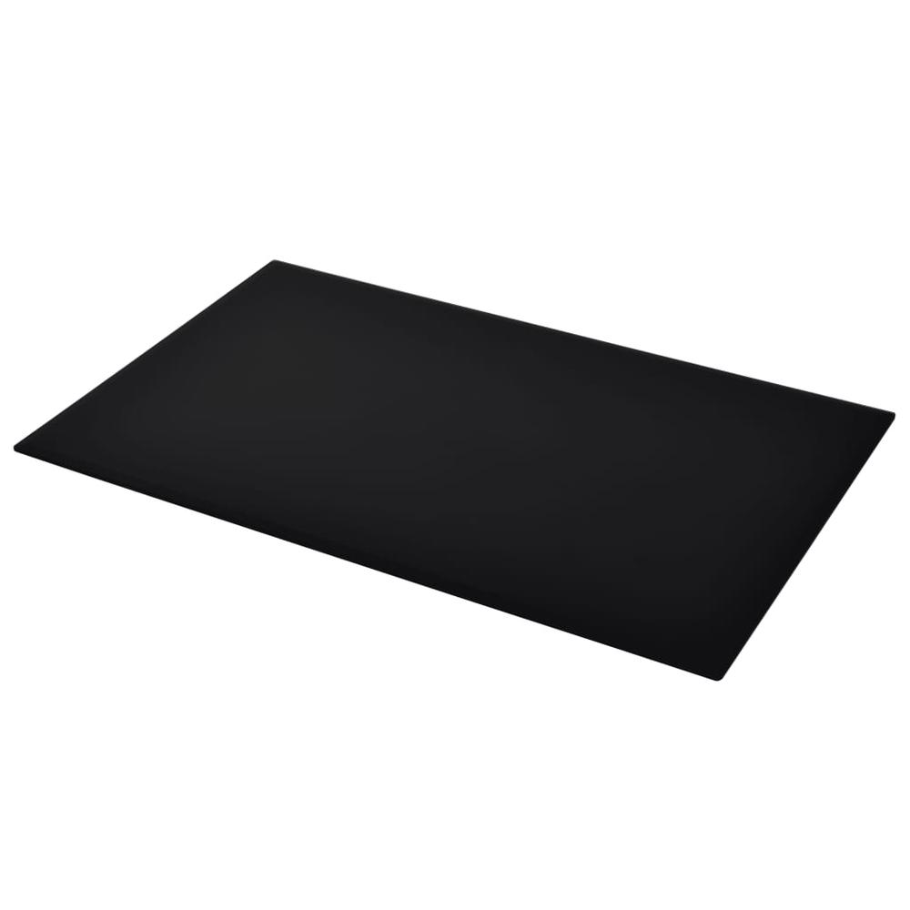vidaXL Table Top Tempered Glass Rectangular 47.2"x25.6", 244622. Picture 2