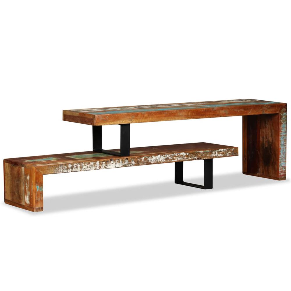 vidaXL TV Stand Solid Reclaimed Wood, 244582. Picture 1