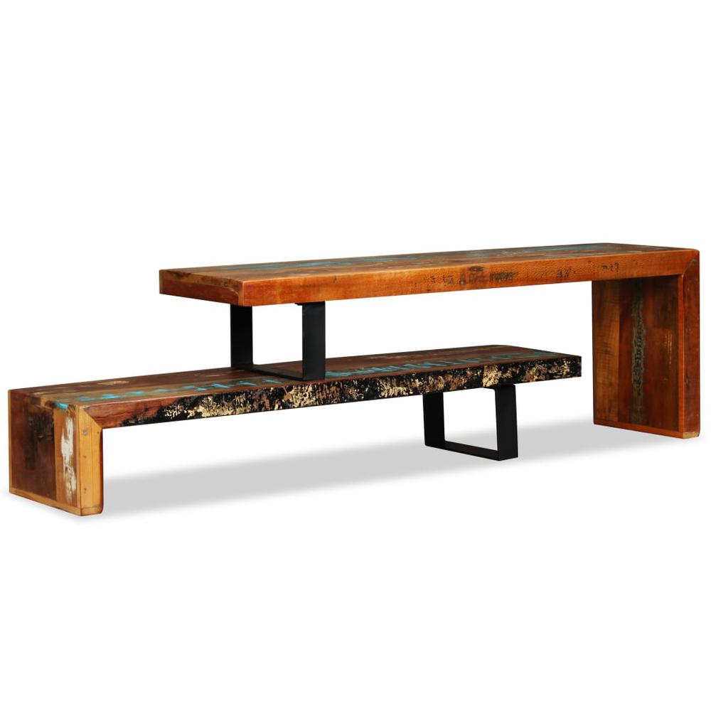 vidaXL TV Stand Solid Reclaimed Wood, 244582. Picture 3
