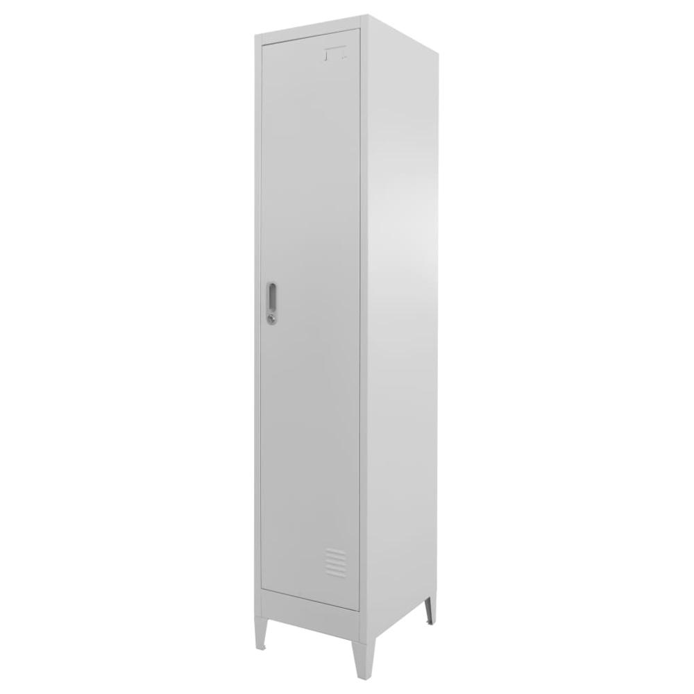 vidaXL Locker Cabinet 15"x17.7"x70.9", 244472. Picture 3