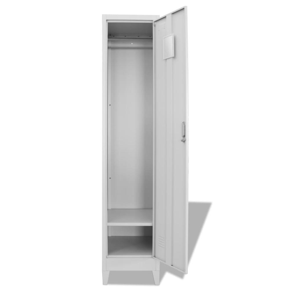 vidaXL Locker Cabinet 15"x17.7"x70.9", 244472. Picture 4