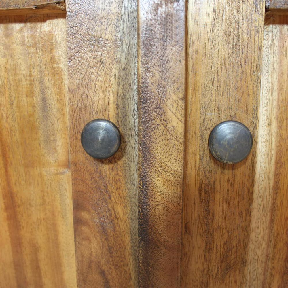 vidaXL Sideboard Solid Reclaimed Wood 29.5"x11.8"x25.6", 244490. Picture 2
