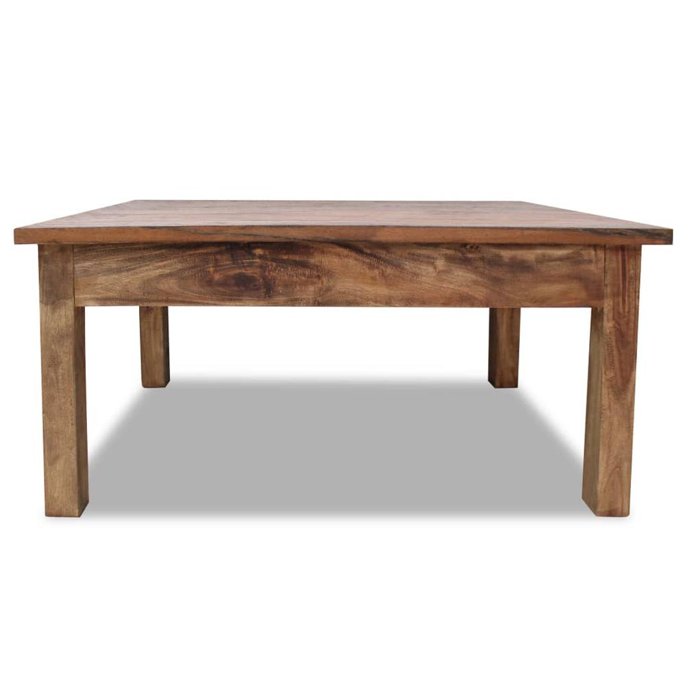 vidaXL Coffee Table Solid Reclaimed Wood 38.6"x28.7"x17.7", 244493. Picture 2