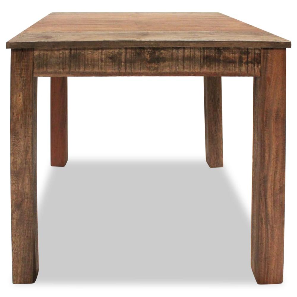 vidaXL Dining Table Solid Reclaimed Wood 32.3"x31.5"x29.9", 244495. Picture 5