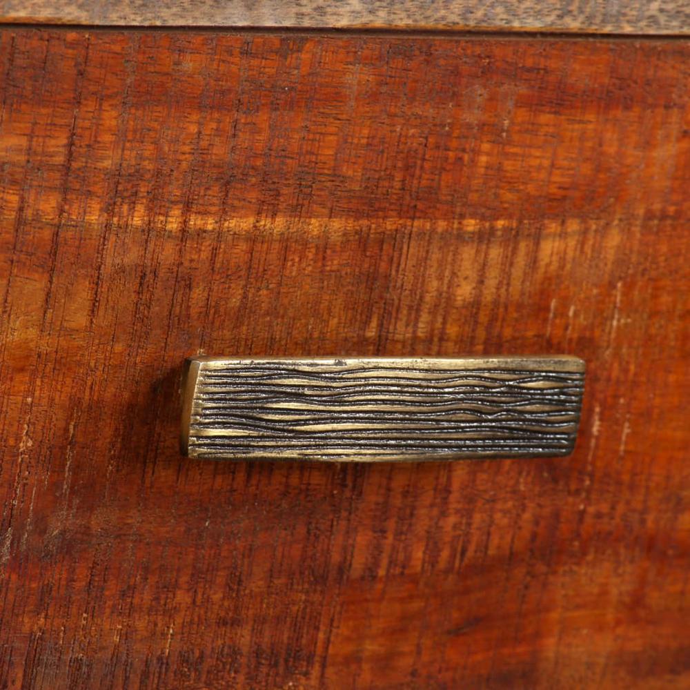 vidaXL TV Cabinet Solid Wood Vintage 46.5"x11.8"x15.7", 244967. Picture 3