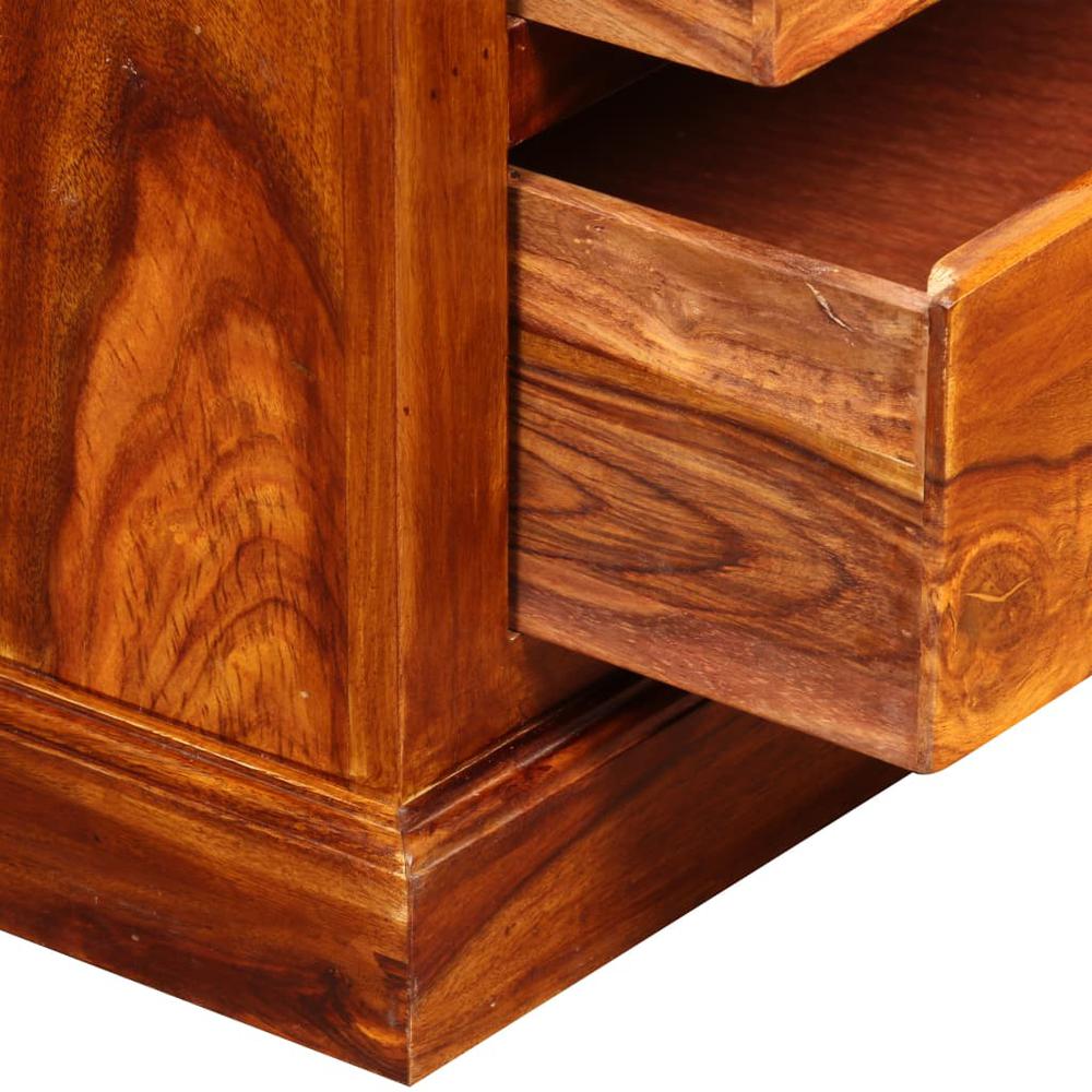 vidaXL TV Cabinet Solid Sheesham Wood 35.4"x11.8"x15.7". Picture 5