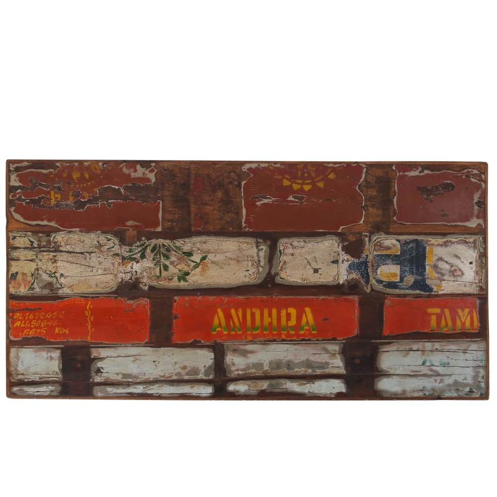 vidaXL Bar Set 5 Piece Solid Reclaimed Wood Multicolour, 245399. Picture 5