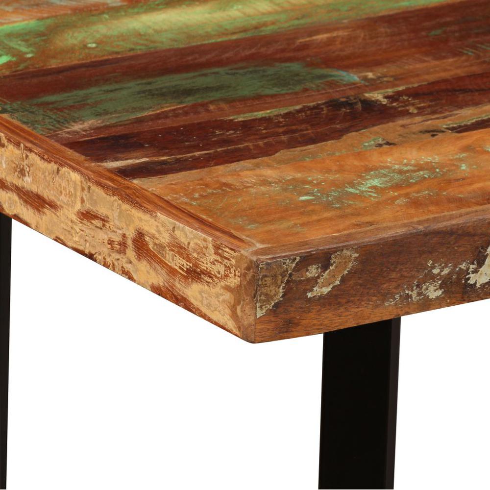vidaXL Bar Table Solid Reclaimed Wood 47.2"x23.6"x42.1", 245440. Picture 4