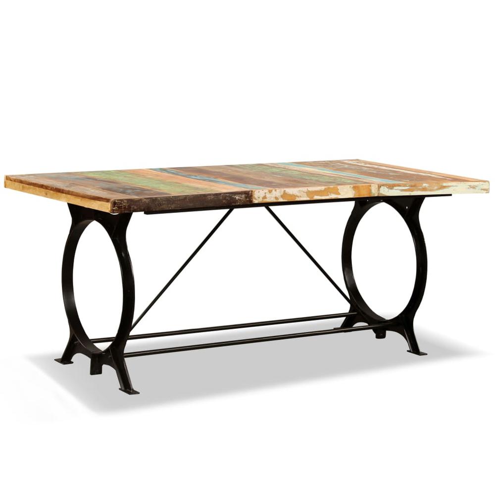 vidaXL Dining Table Solid Reclaimed Wood 70.9", 244800. Picture 9