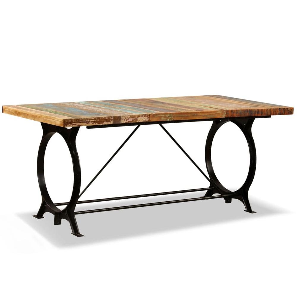 vidaXL Dining Table Solid Reclaimed Wood 70.9", 244800. Picture 10