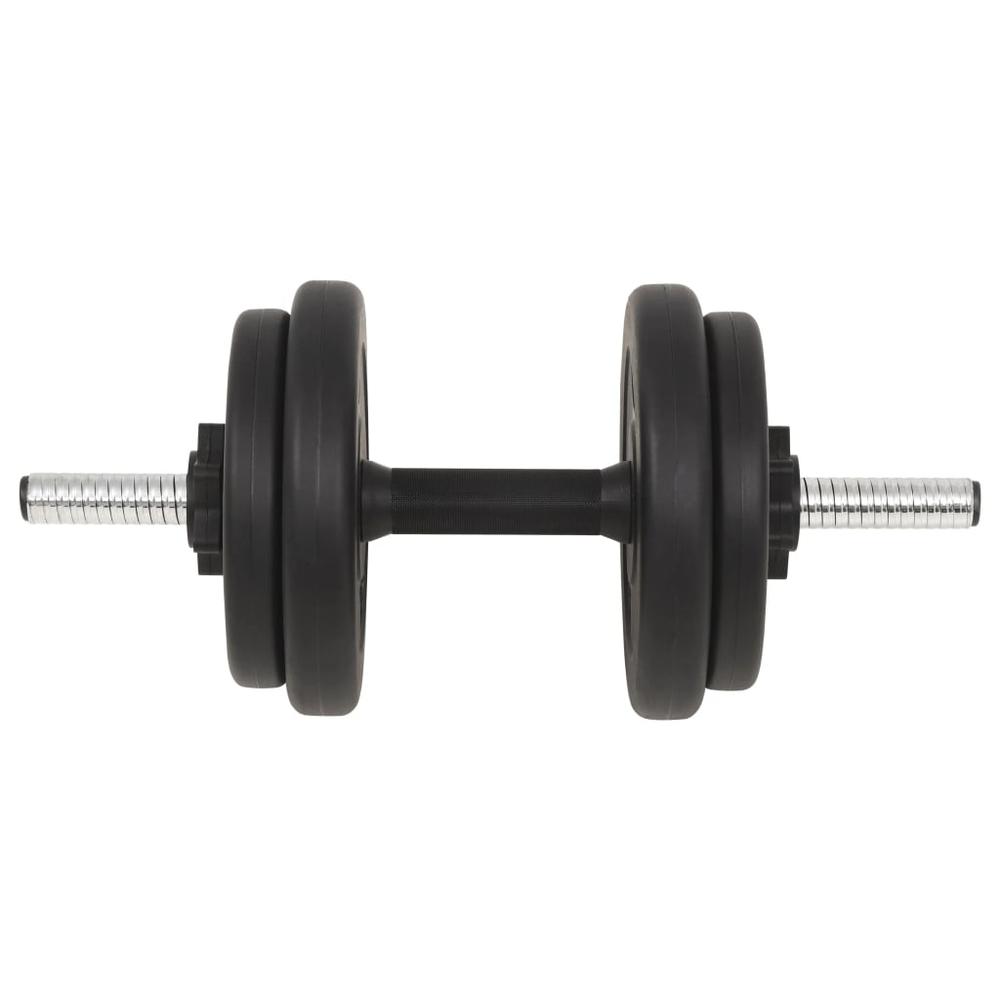 vidaXL Barbell and Dumbbell Set 66.1 lb, 91400. Picture 5