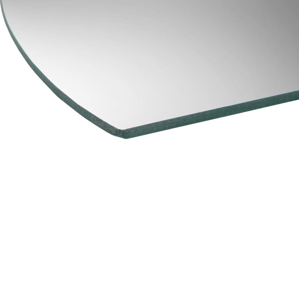 vidaXL Wall Mirrors 8 pcs 7.9"x7.9" Wave Glass, 245693. Picture 6