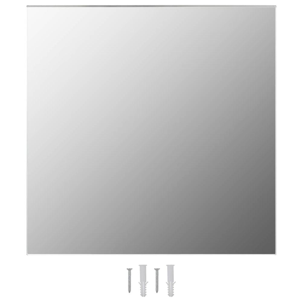 vidaXL Wall Mirror 15.7"x15.7" Square Glass, 245697. Picture 2