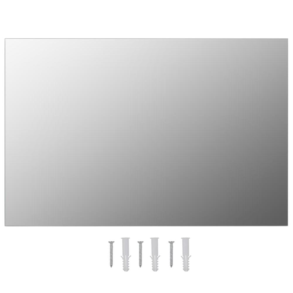 vidaXL Wall Mirror 23.6"x15.7" Rectangular Glass, 245699. Picture 2