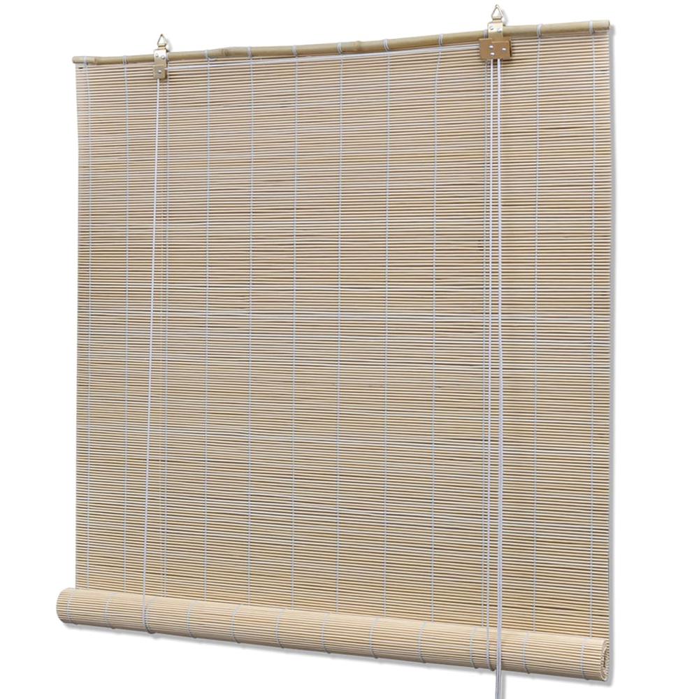 vidaXL Roller Blind Bamboo 59.1"x63" Natural, 245816. The main picture.