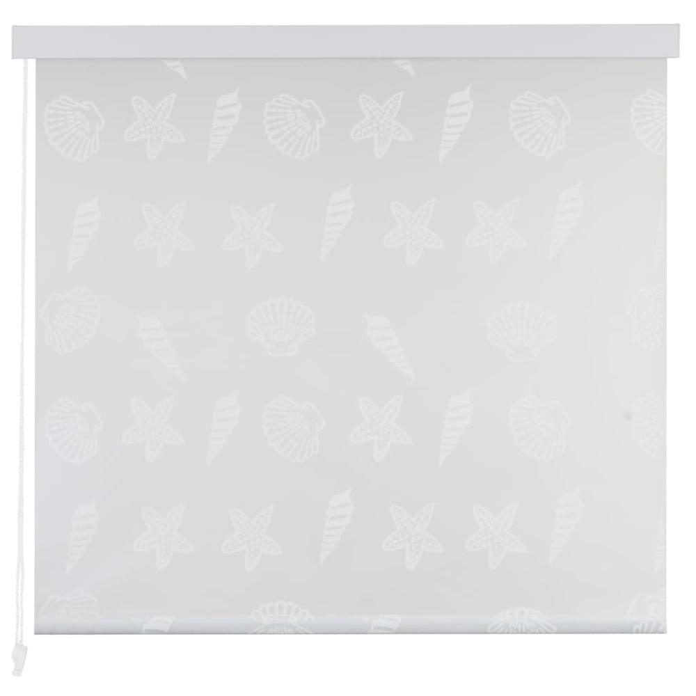 Shower Roller Blind 39.4"x94.5" Sea Star. Picture 1