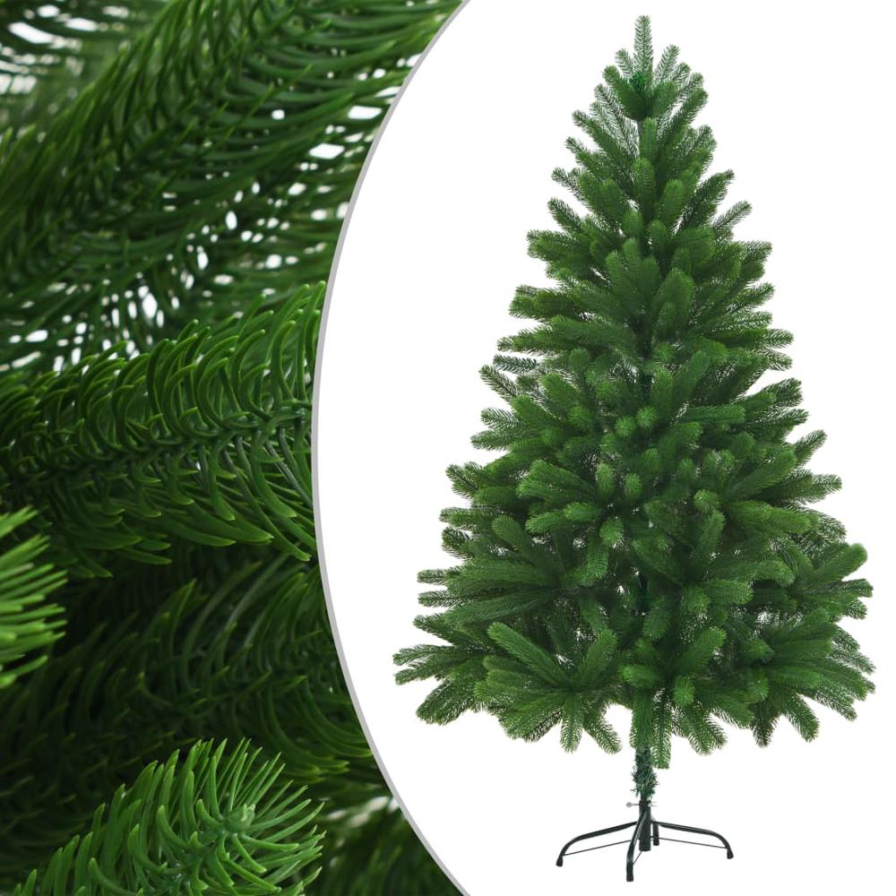 vidaXL Artificial Christmas Tree Lifelike Needles 70.9" Green, 246399. Picture 1