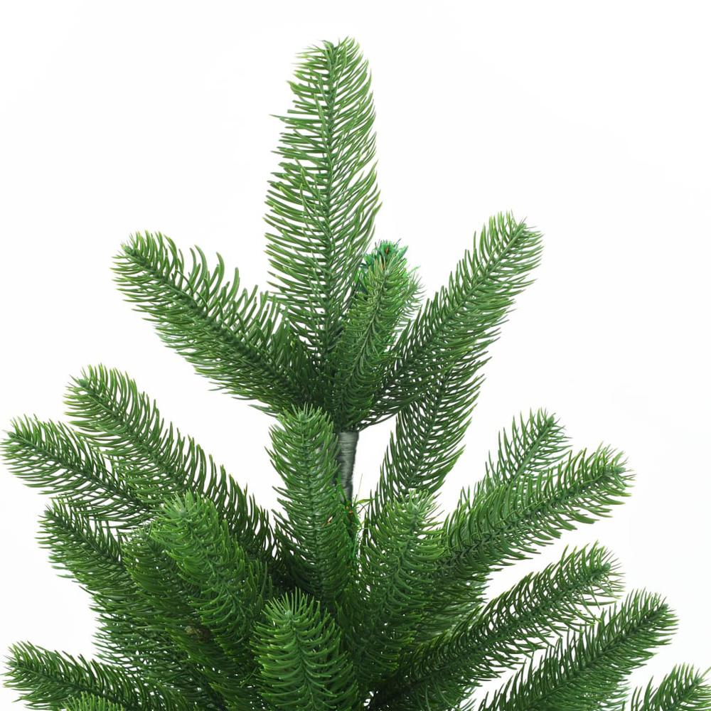vidaXL Artificial Christmas Tree Lifelike Needles 70.9" Green, 246399. Picture 3