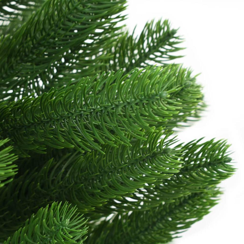 vidaXL Artificial Christmas Tree Lifelike Needles 70.9" Green, 246399. Picture 5