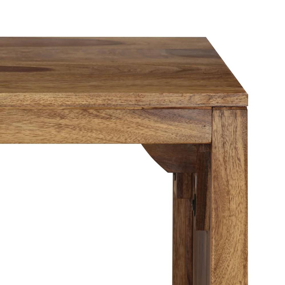 vidaXL Writing Table Solid Sheesham Wood 43.3"x21.7"x29.9". Picture 9