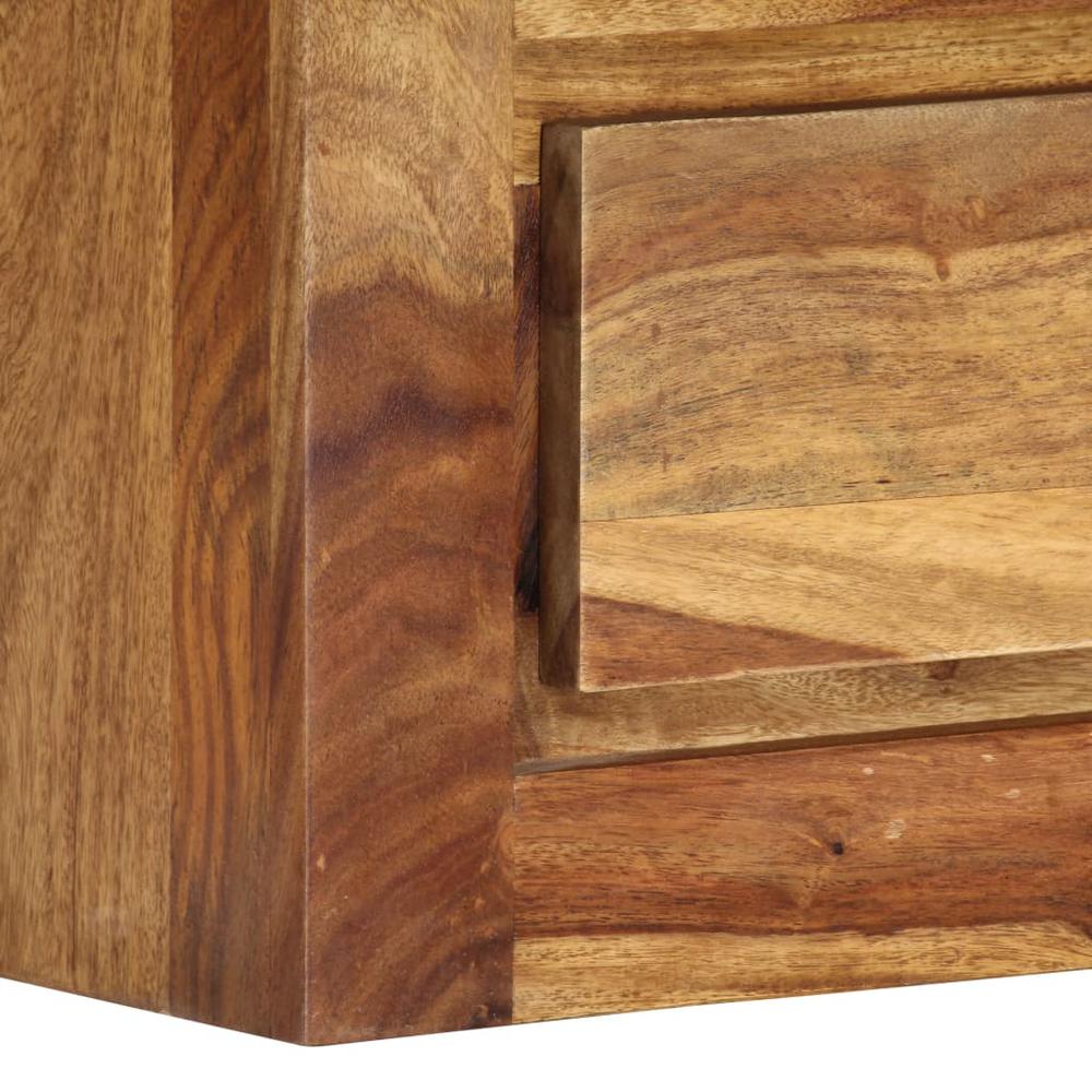 vidaXL TV Cabinet Solid Sheesham Wood 31.5"x11.8"x15.7". Picture 8