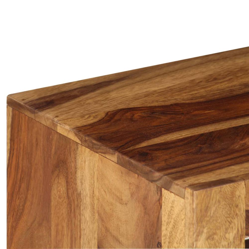 vidaXL TV Cabinet Solid Sheesham Wood 31.5"x11.8"x15.7". Picture 9