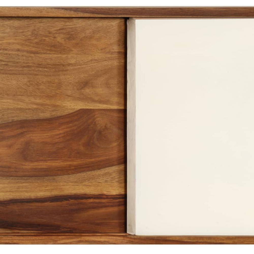 vidaXL Sideboard Solid Sheesham Wood 46.5"x11.8"x26". Picture 5