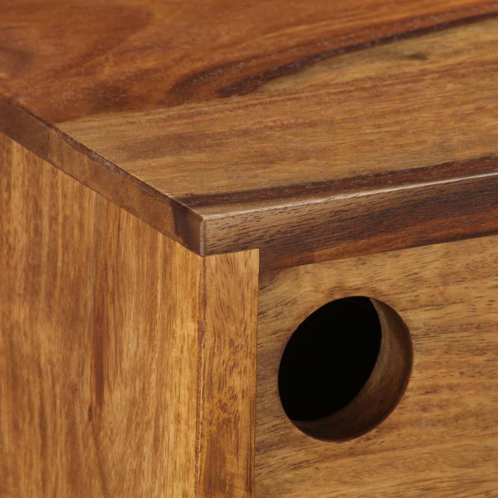 vidaXL Sideboard Solid Sheesham Wood 46.5"x11.8"x26". Picture 6